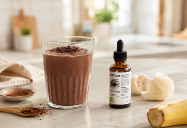 Smoothie Cacao & Lion's Mane : Un Coup de Pouce pour Votre Cerveau