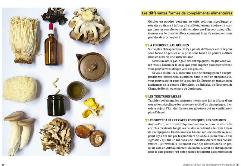 guide des champignons medicinaux extrait