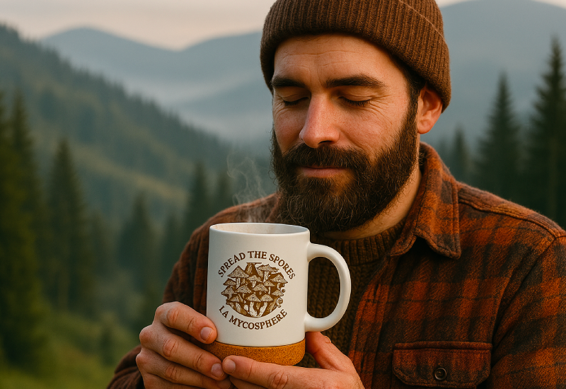 Mug mycosphere homme montagne