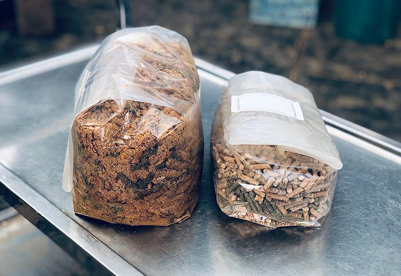 Sac pellets comparaison